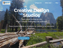 Tablet Screenshot of creativedesignstudios.com